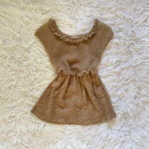 Knit Babydoll Top